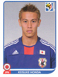 Keisuke Honda Japan samolepka Panini World Cup 2010 #383